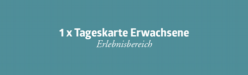 Tageskarte Erwachsene<br>Erlebnisbereich