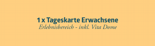 Tageskarte Erwachsene<br>inkl. Vita Dome